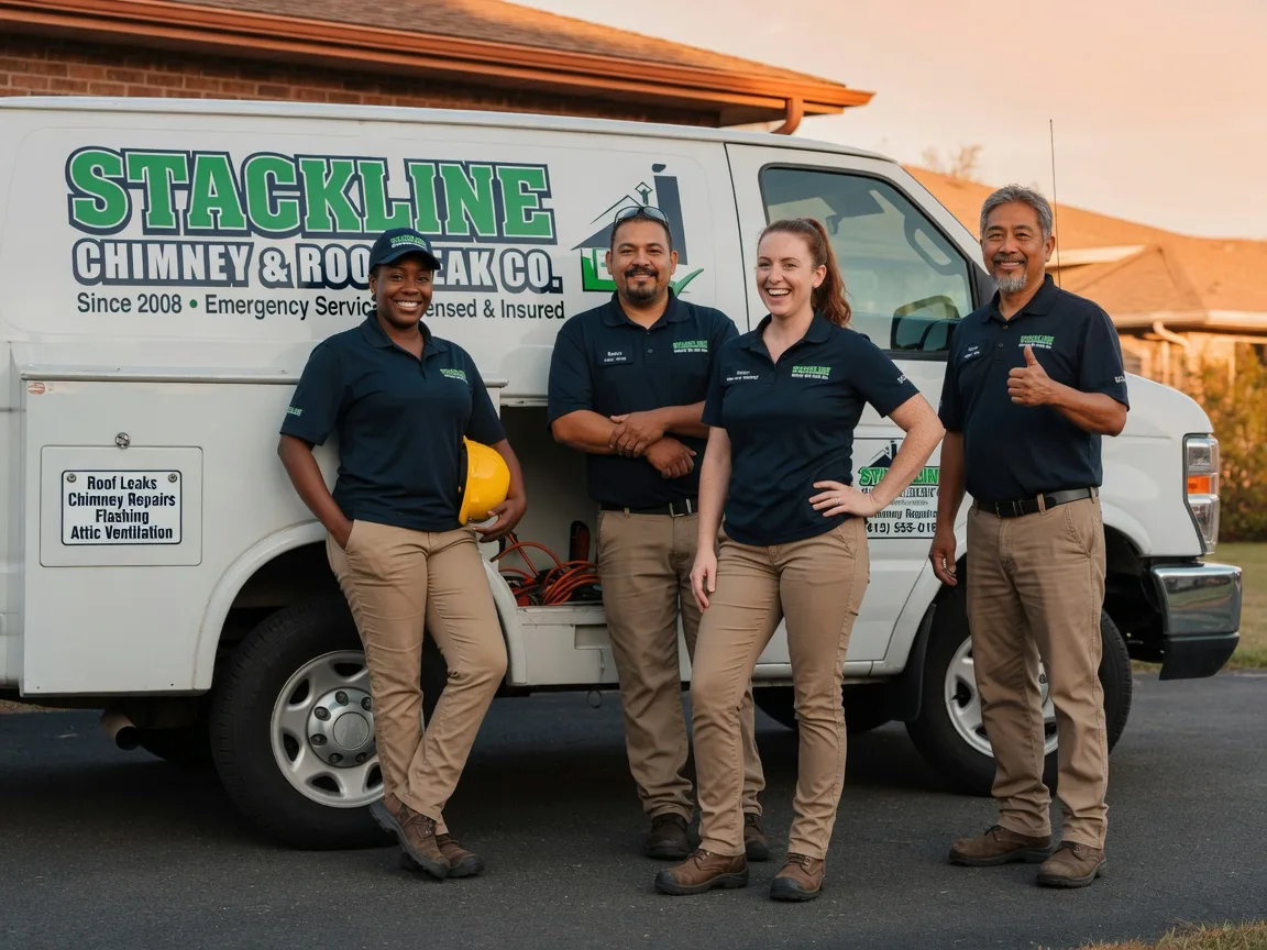 Chimney flashing repair company in Denver, MO